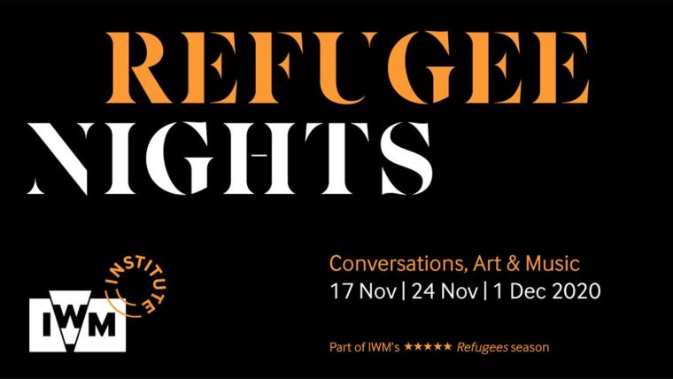 Refugee Nights logo and the Imperial War Museums Institute logo