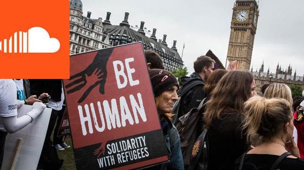 Thousands march in solidarity with refugees in London, September 2016