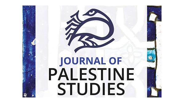 cover of Journal of Palestine Studies