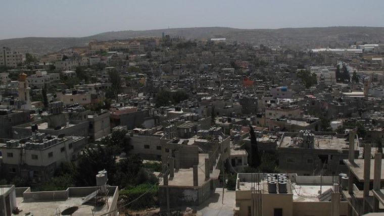 a view over Dheisheh buildings