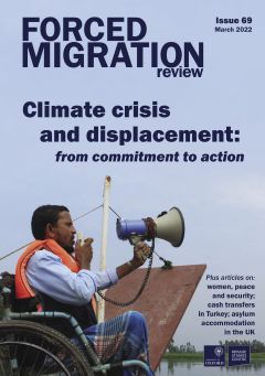 Climate crisis and displacement: from commitment to action