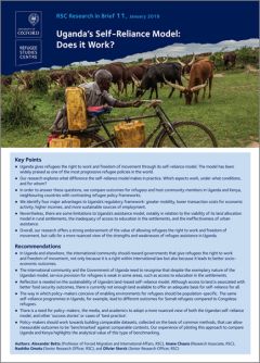 Research in Brief: Uganda's Self-Reliance Model: Does it Work?